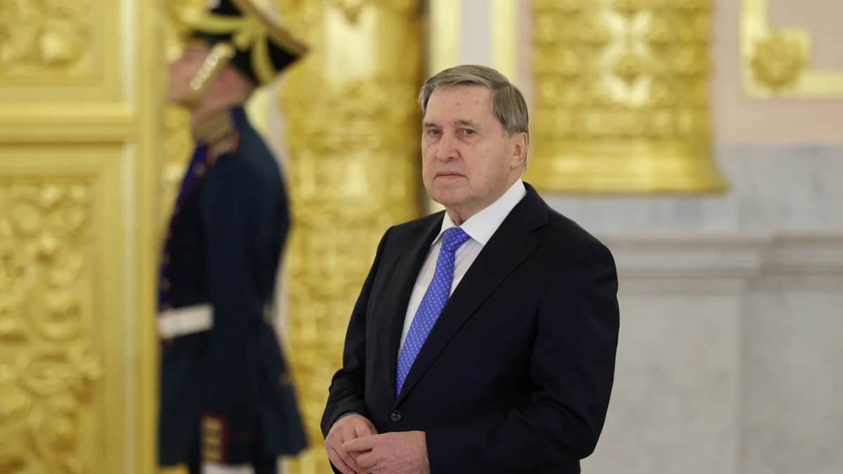 <span>Помощник Владимира Путина Юрий Ушаков. Фото: Рамиль Ситдиков / EPA</span>