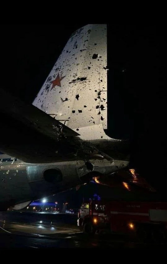 The photo circulating on Russian Telegram channels