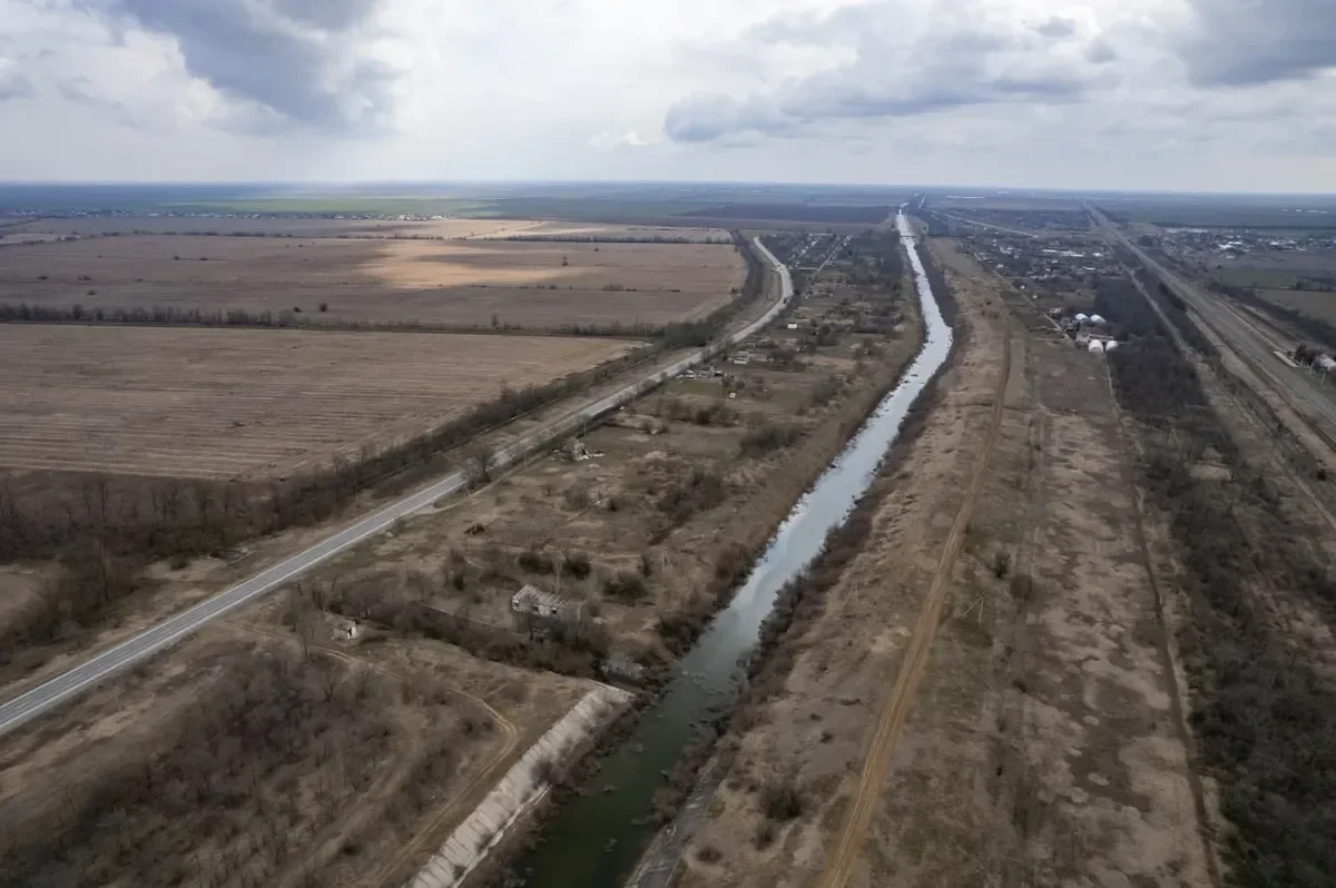 The North Crimean Canal. Photo: <a href="https://smartik.ru/sevastopol/post/159962597" rel="noopener noreferrer" title="https://smartik.ru/sevastopol/post/159962597">VK</a>