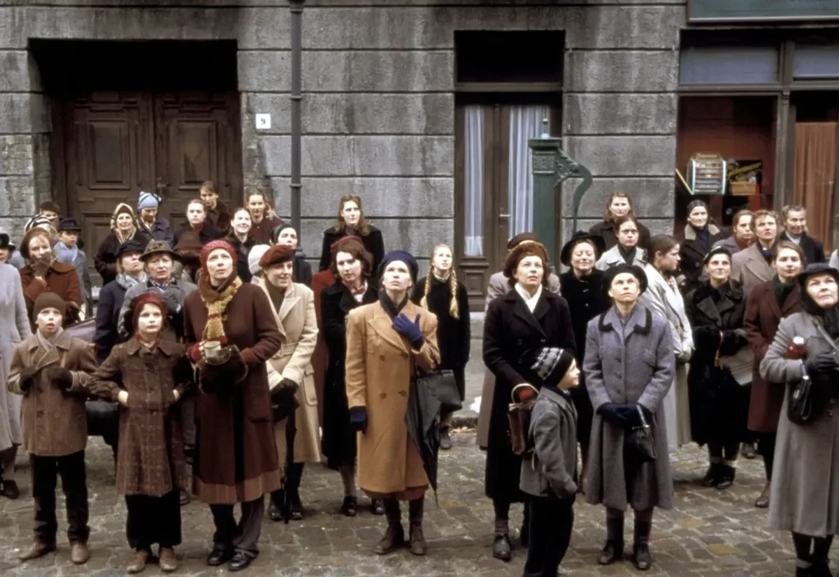 Still from the film Rosenstrasse