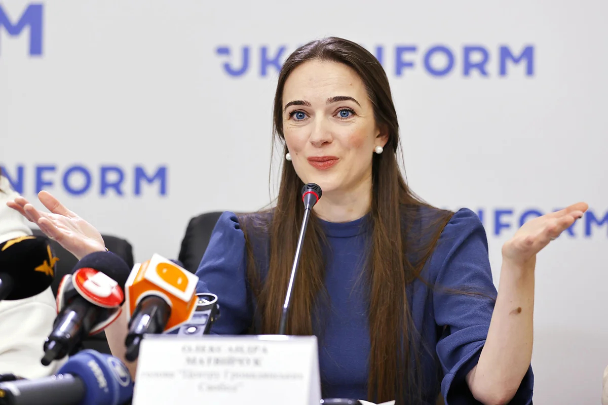 Александра Матвийчук. Фото: Kyodo News / Action Press / Vida Press