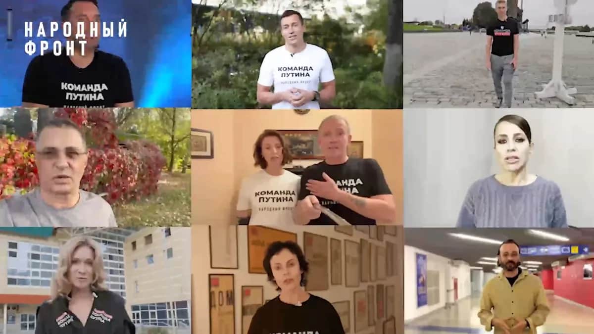 Фото: скрин из видео «Команды Путина»