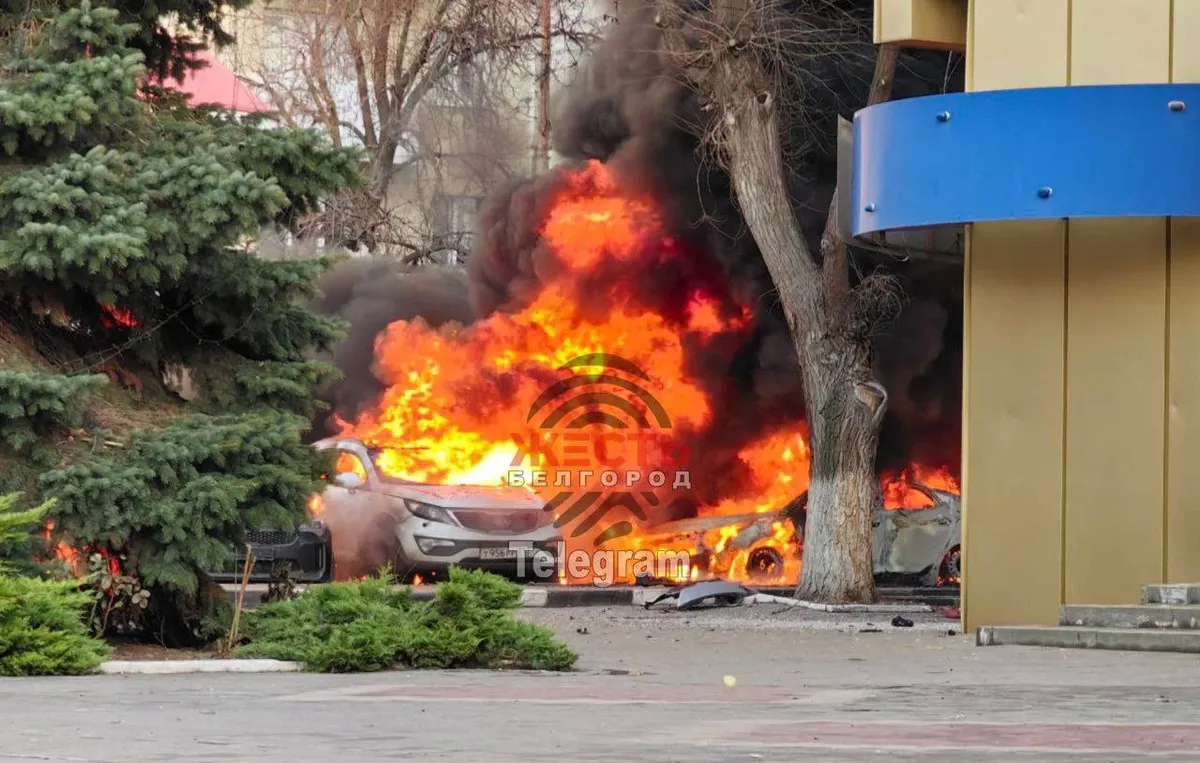 Последствия обстрела Белгорода. Фото: <a href="https://t.me/zhest_belgorod/36584">Жесть Белгород</a>