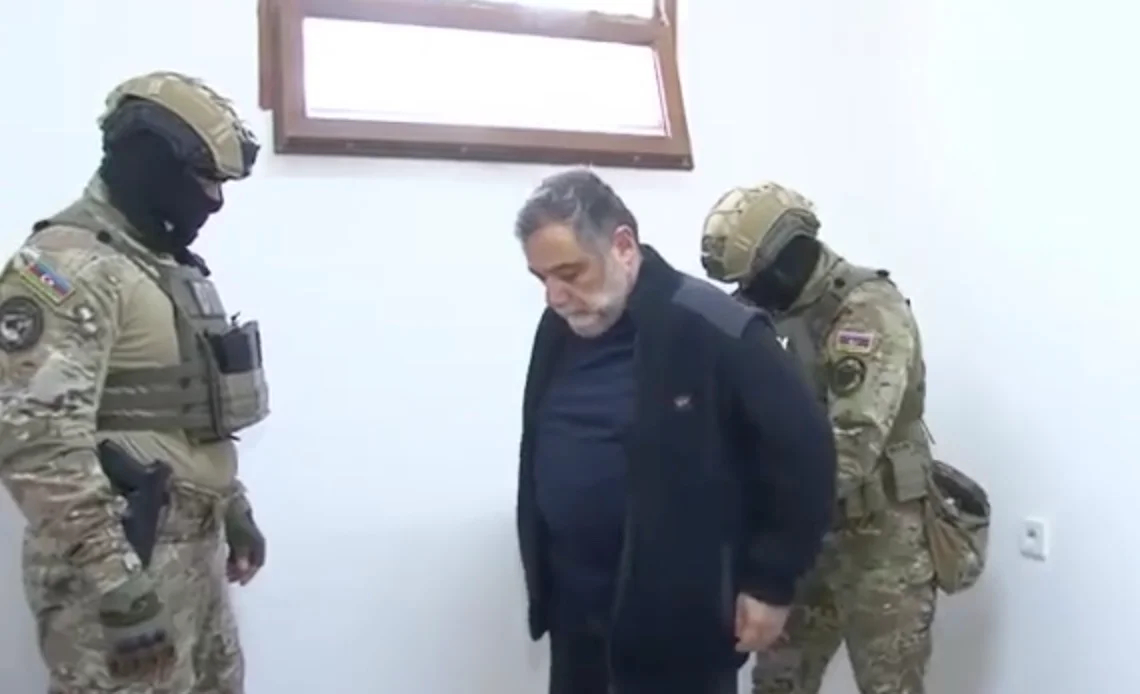 Арест Рубена Варданяна. Фото: скрин видео