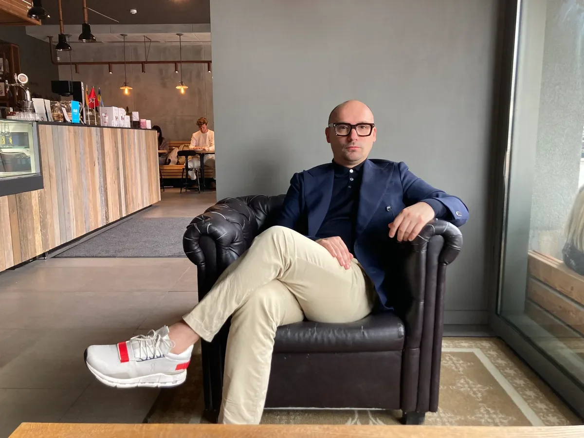 Matas Maldeikis, member of the Lithuanian Seimas. Photo by Ilya Azar