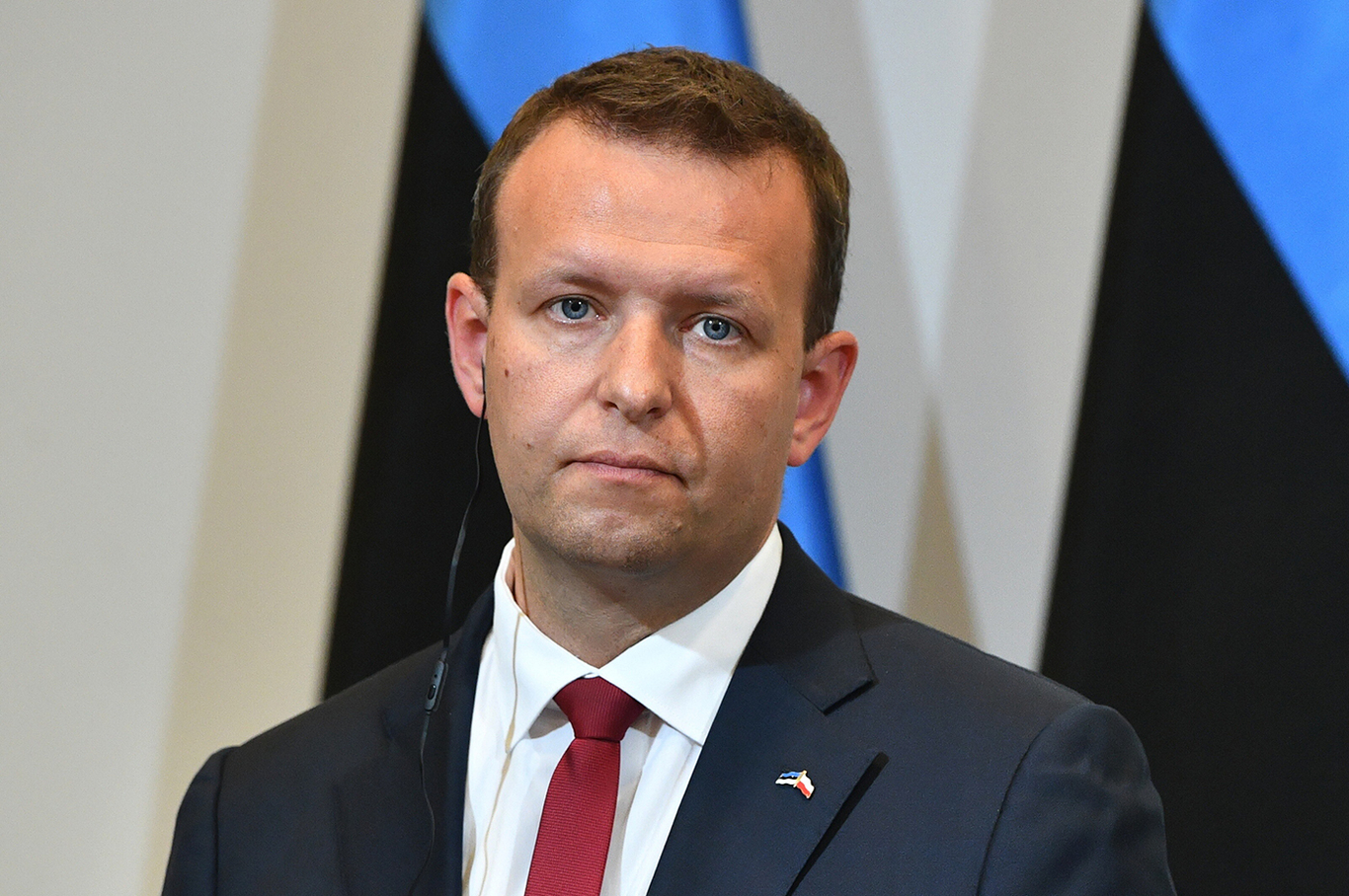 Министр внутренних дел Эстонии Лаури Ляэнеметс, Варшава, Польша, 28 августа 2023 года. Фото: Radek Pietruszka / EPA