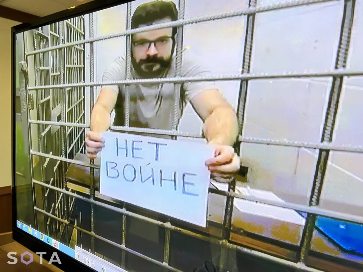 Илья Яшин, политический и общественный деятель, политзаключенный. Фото: SOTA