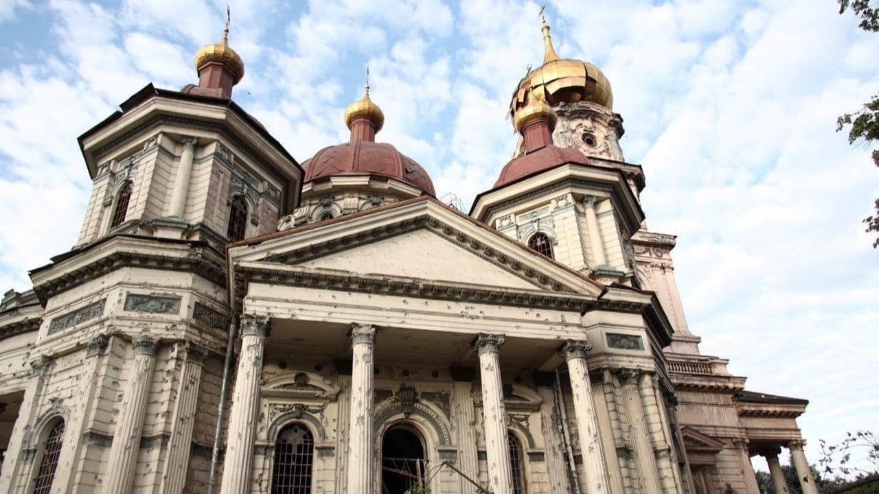 Поврежденный Дом органной и камерной музыки в Днепре. Фото: Александр Ганжа / Telegram