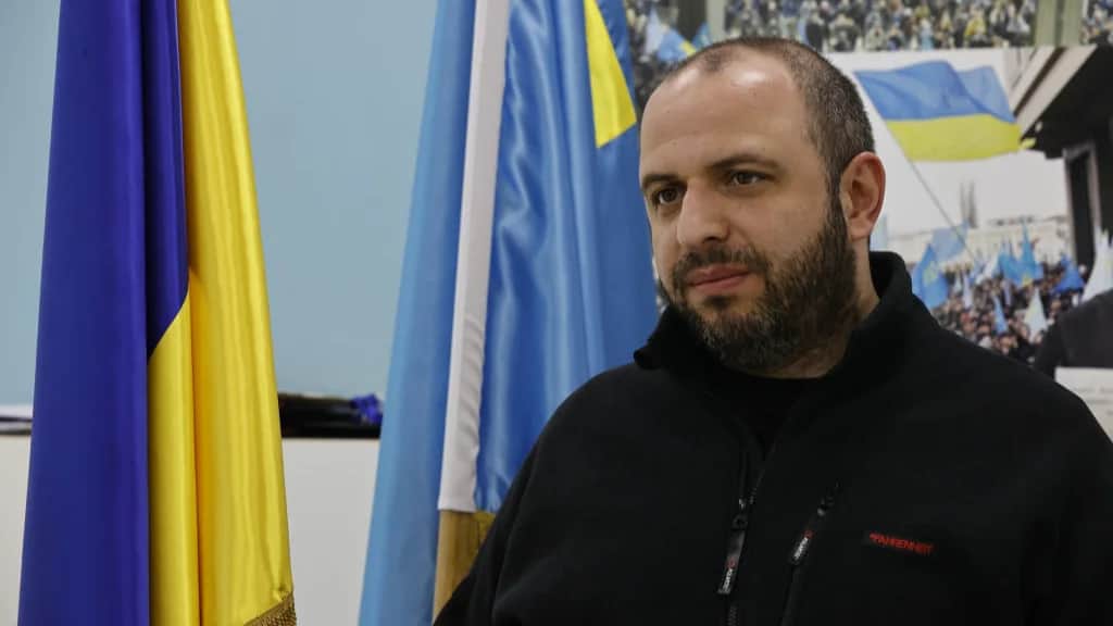 Кандидат на пост министра обороны Украины Рустем Умеров. Фото: Dogukan Keskinkilic / Anadolu Agency / Getty Images