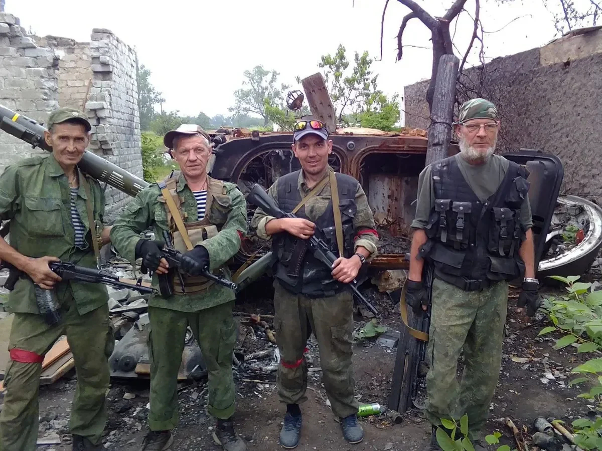 The Donbass volunteer union volunteers. Source: Telegram channel of the Donbass volunteer union