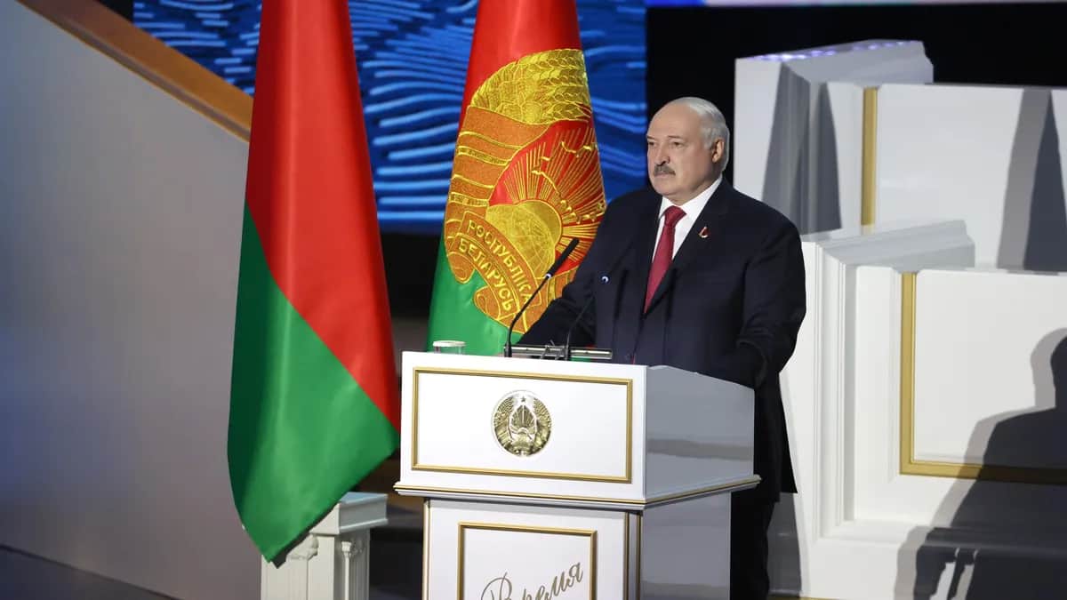 Александр Лукашенко на VII Всебелорусском народном собрании. Фото: сайт президента Беларуси