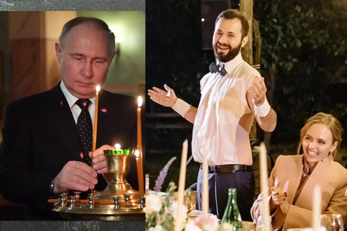 Vladimir Putin and his son-in-law Yevgeny Nagorny. Photo: Vladimir Velengurin / Sputnik / Kremlin / EPA-EFE; CelebrateIt
