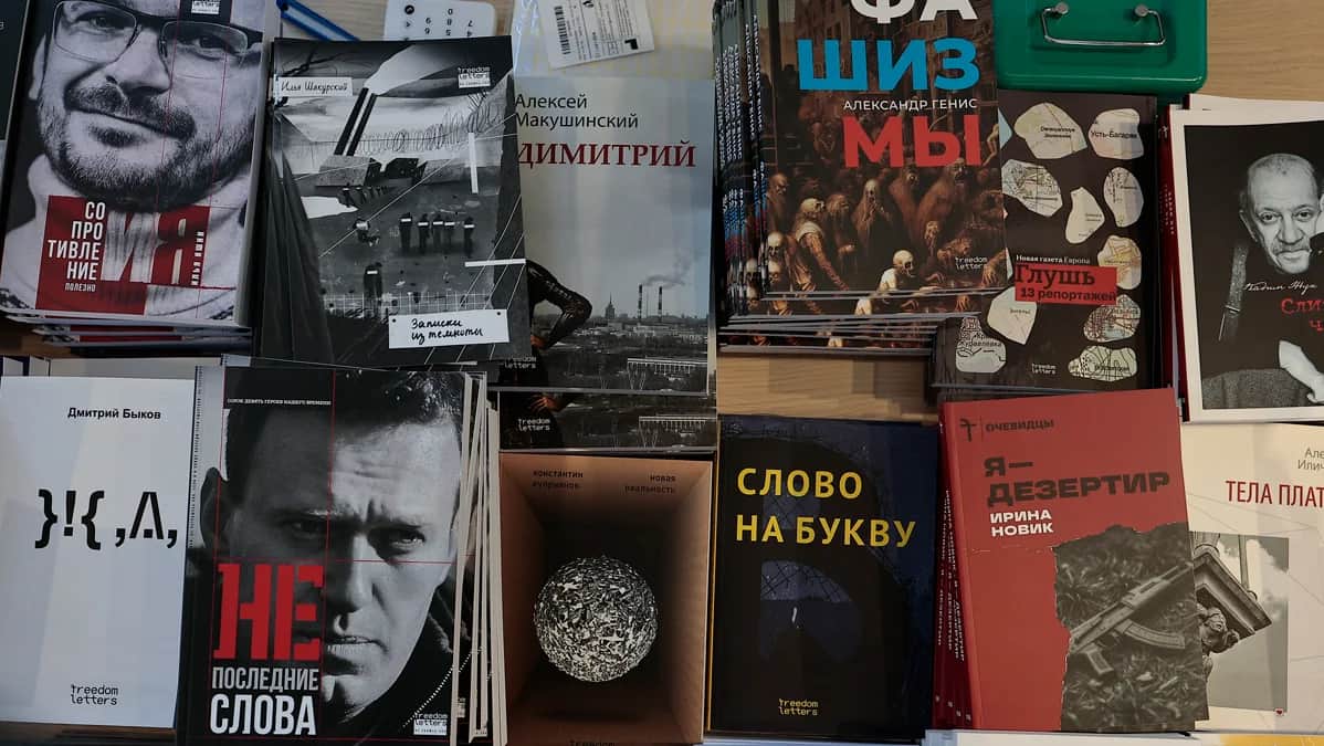 Книги издательства Freedom Letters. Фото Василия Крестьянинова