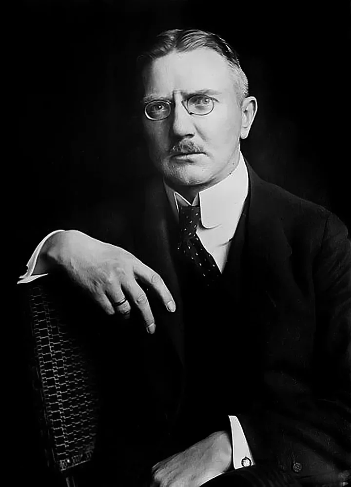 German government official and economist, Reichsminister of Economics (1936-1937) Hjalmar Schacht. Photo: Library of Congress, USA