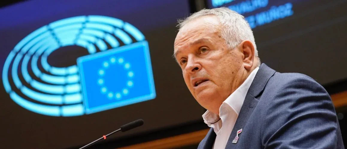 Miroslav Radačovský. Photo: <a href="https://twitter.com/radacovskyMEP/header_photo">Twitter</a>