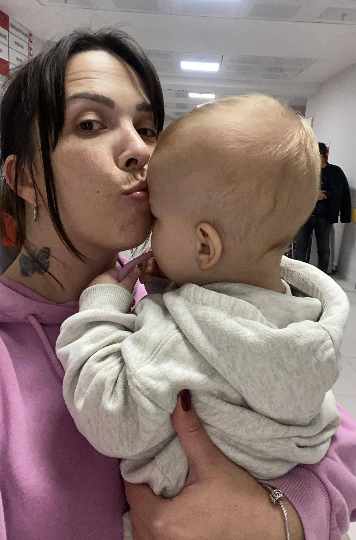 Анна Матвеева с сыном. Фото из личного архива