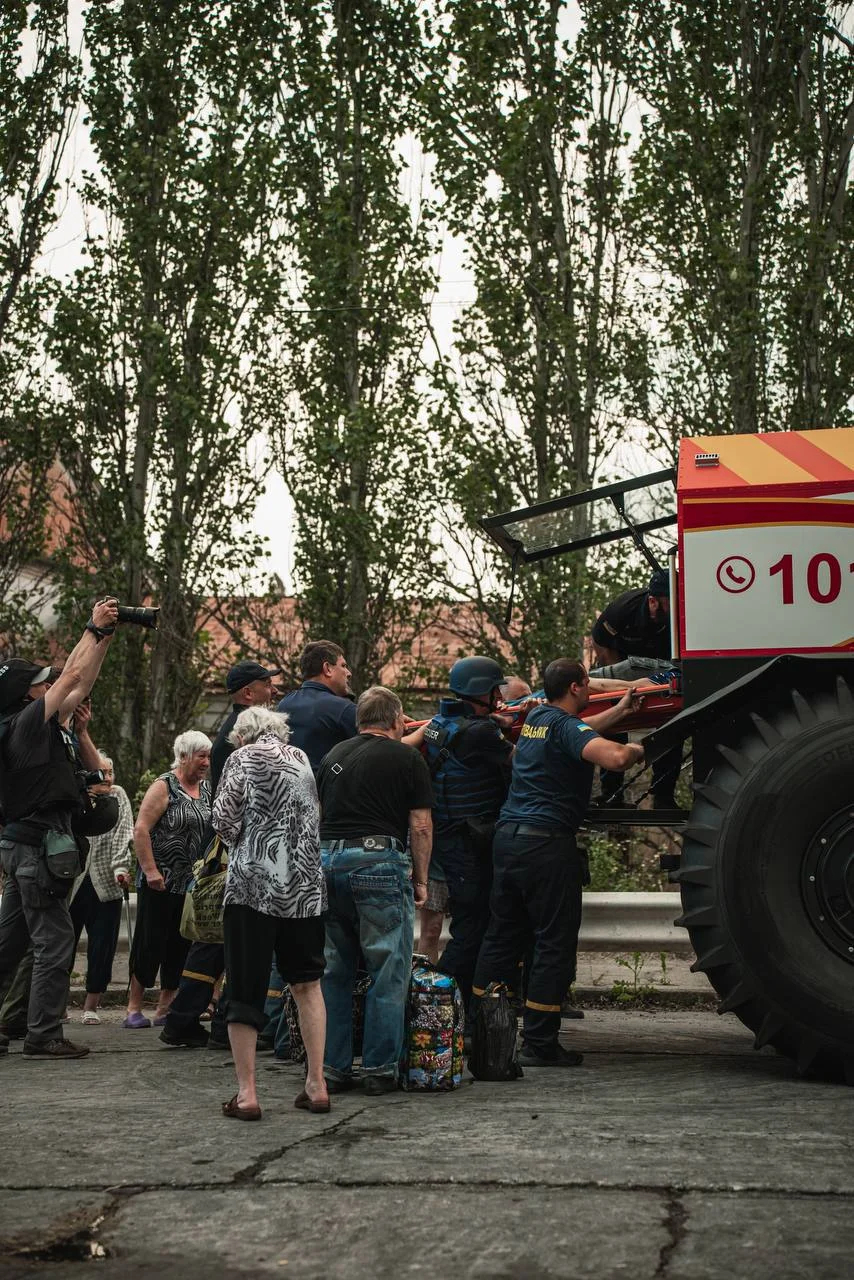 Правый берег Днепра, Херсон, июнь 2023 года. Фото: <a href="https://t.me/kherson_typical/4920" rel="noopener noreferrer" title="https://t.me/kherson_typical/4920">Telegram</a>