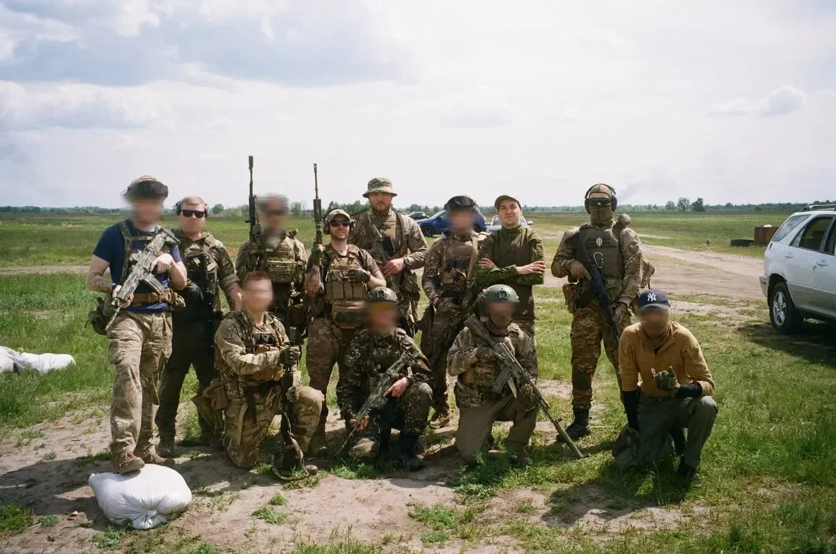 Russian Volunteer Corps fighters. Photo: <a href="https://t.me/russvolcorps/501" rel="noopener noreferrer" title="https://t.me/russvolcorps/501">Telegram</a>