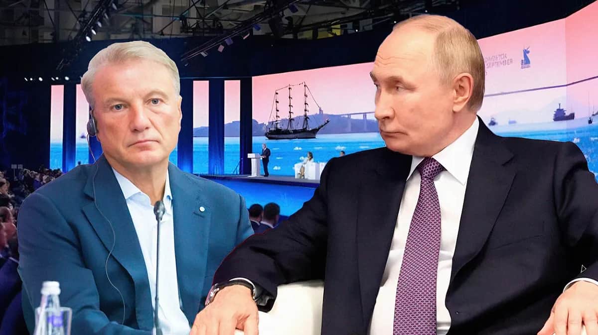 Коллаж: Росконгресс; «Новая газета Европа»
