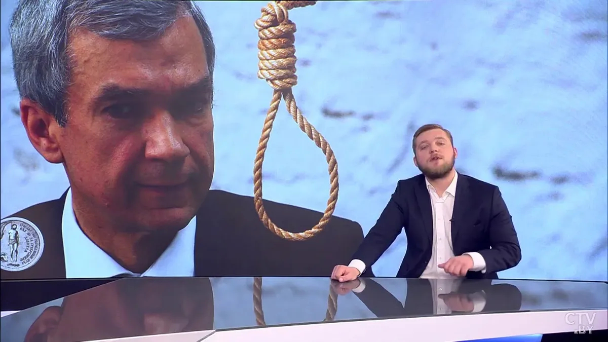 Григорий Азарёнок и его авторская рубрика «Орден Иуды». Скриншот YouTube