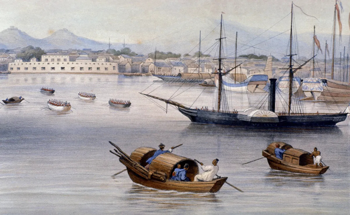 Порт Шанхая. Основан в 1842 г. для британских торговцев, после поражения Китая в первой опиумной войне. Фото: Photo12/ Getty Images