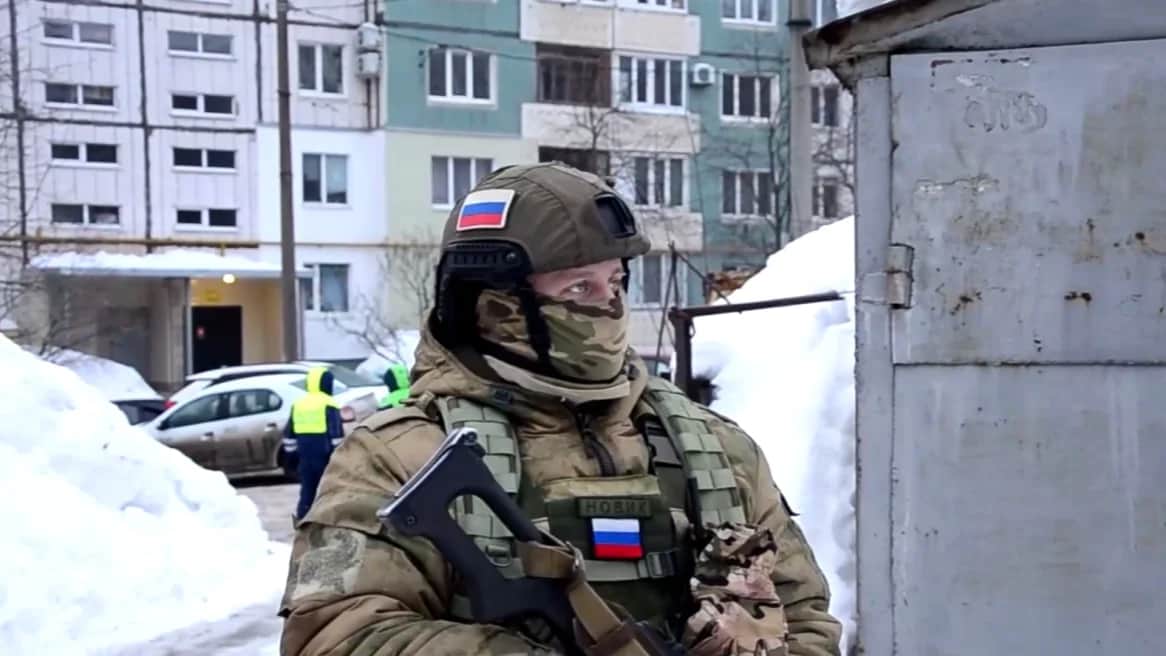 Photo: screenshot from an FSB video