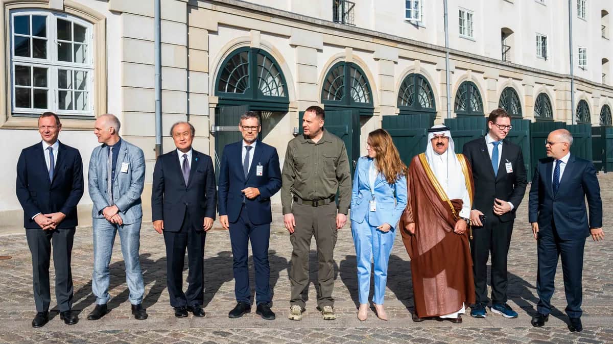 Встреча представителей Украины, G7 и стран БРИКС в Копенгагене. Фото: EPA-EFE/MARTIN SYLVEST