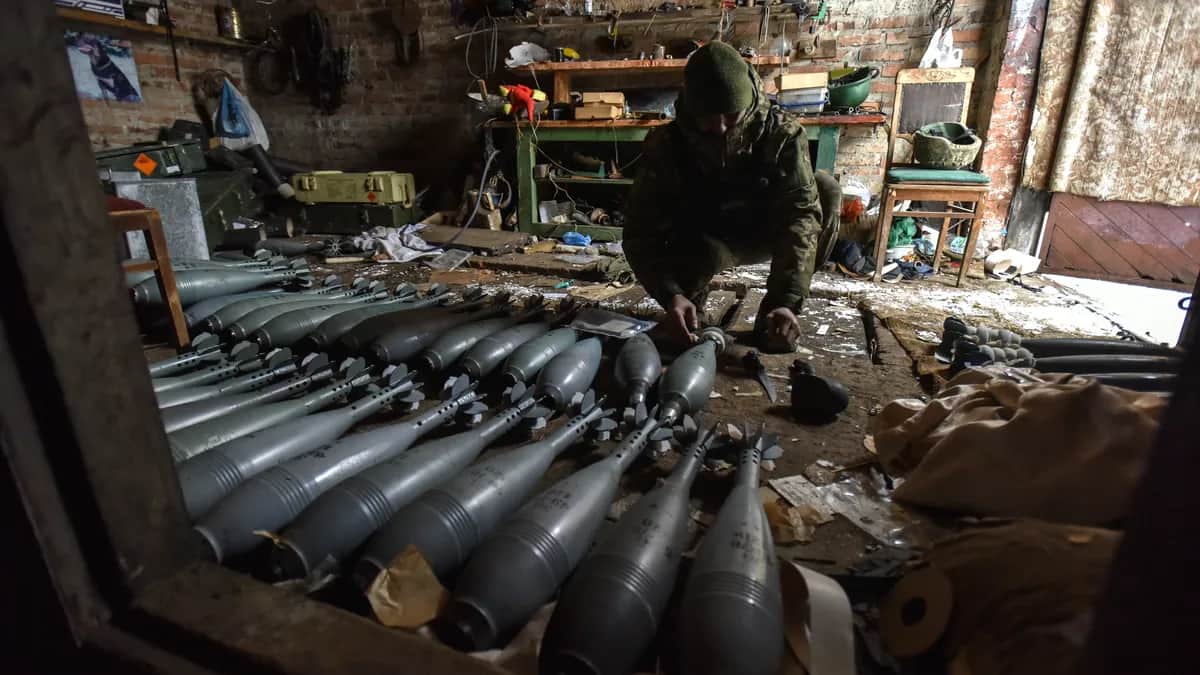 Донецкая область, восток Украины, 17 февраля 2023 года. Фото: EPA-EFE/OLEG PETRASYUK
