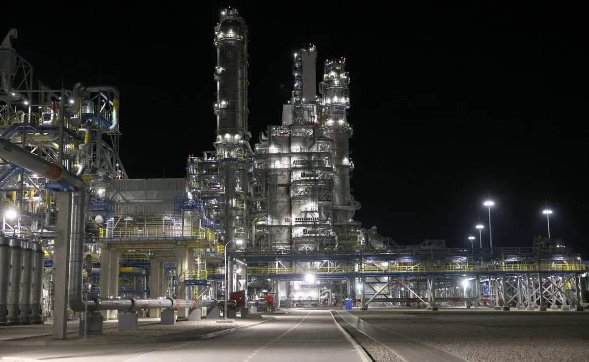 The Amur Gas PP in the Russian Far East. Photo: Kremlin