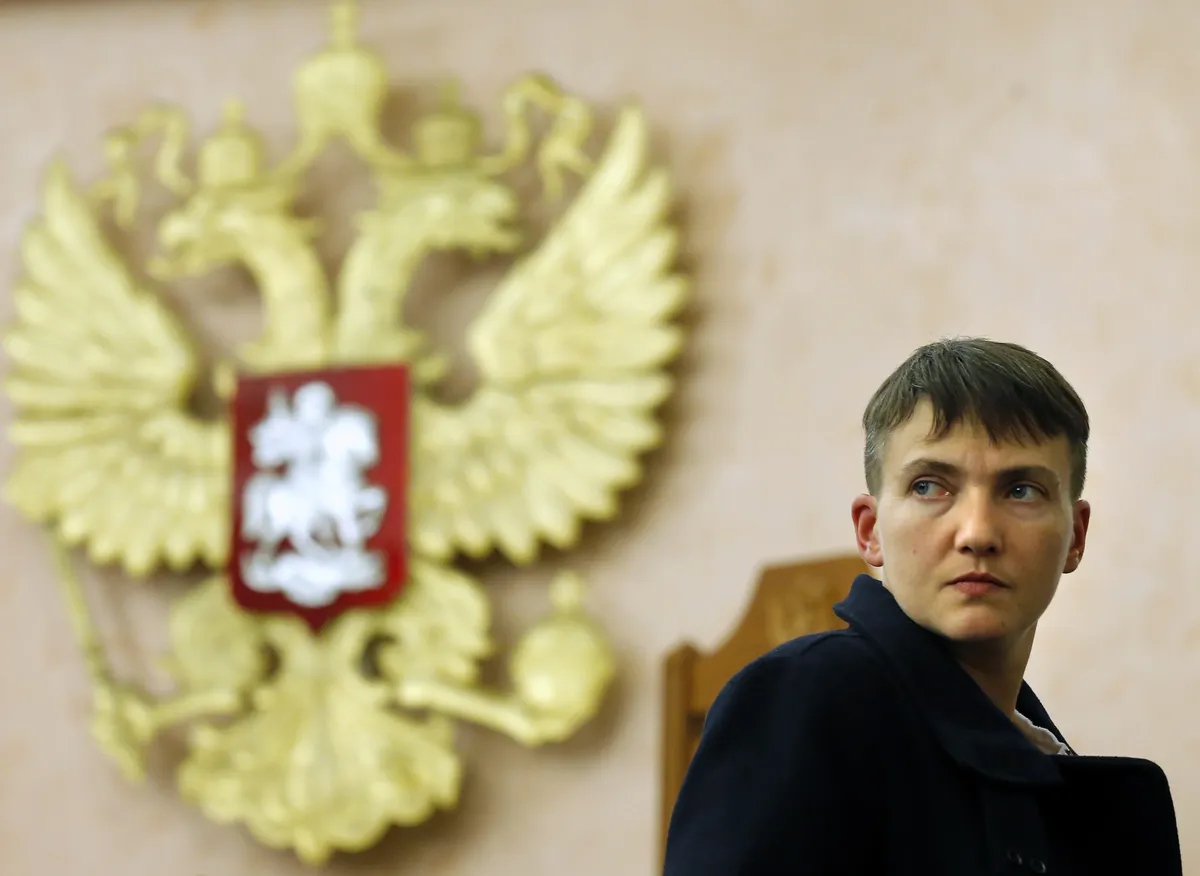 Nadiya Savchenko at Russia’s Supreme Court in Moscow, 26 October 2016. Photo: EPA / SERGEI ILNITSKY