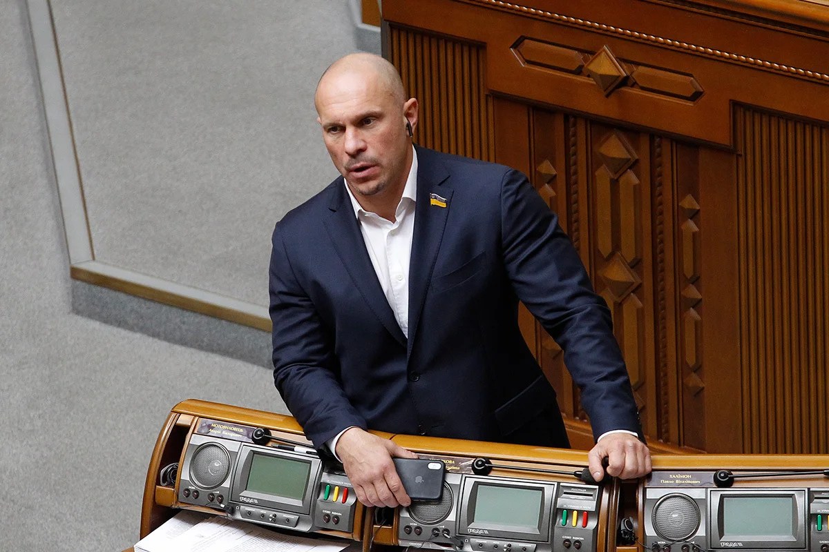 Илья Кива в Верховной Раде Украины, 2 октября 2019 года. Фото: Владимир Синдеев / NurPhoto / Shutterstock / Vida Press