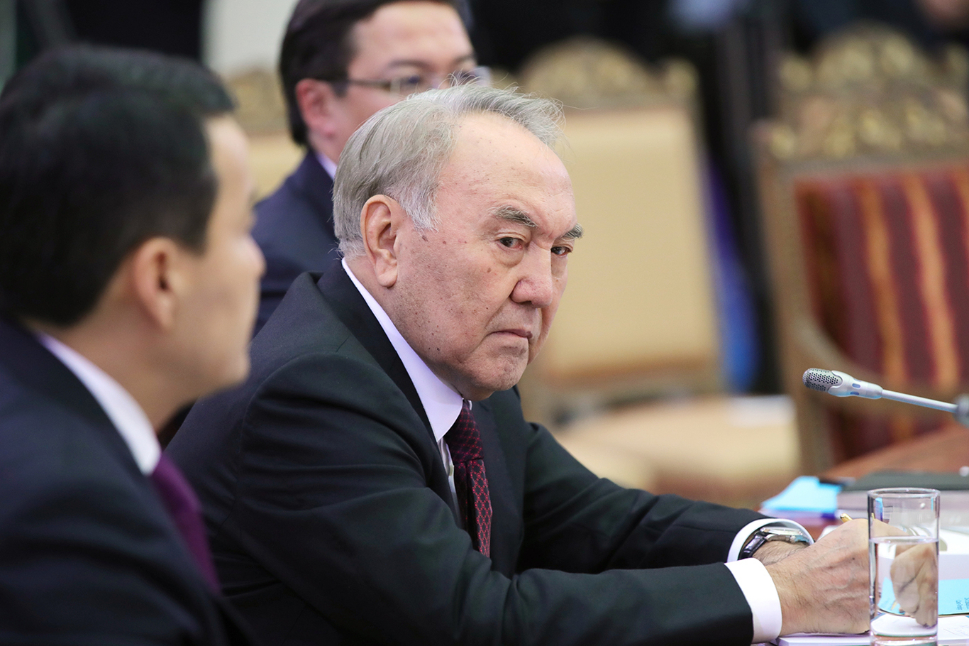 Бывший президент Казахстана Нурсултан Назарбаев на заседании Высшего Евразийского экономического совета в Санкт-Петербурге, Россия, 20 декабря 2019 года. Фото: Михаил Клементьев / EPA