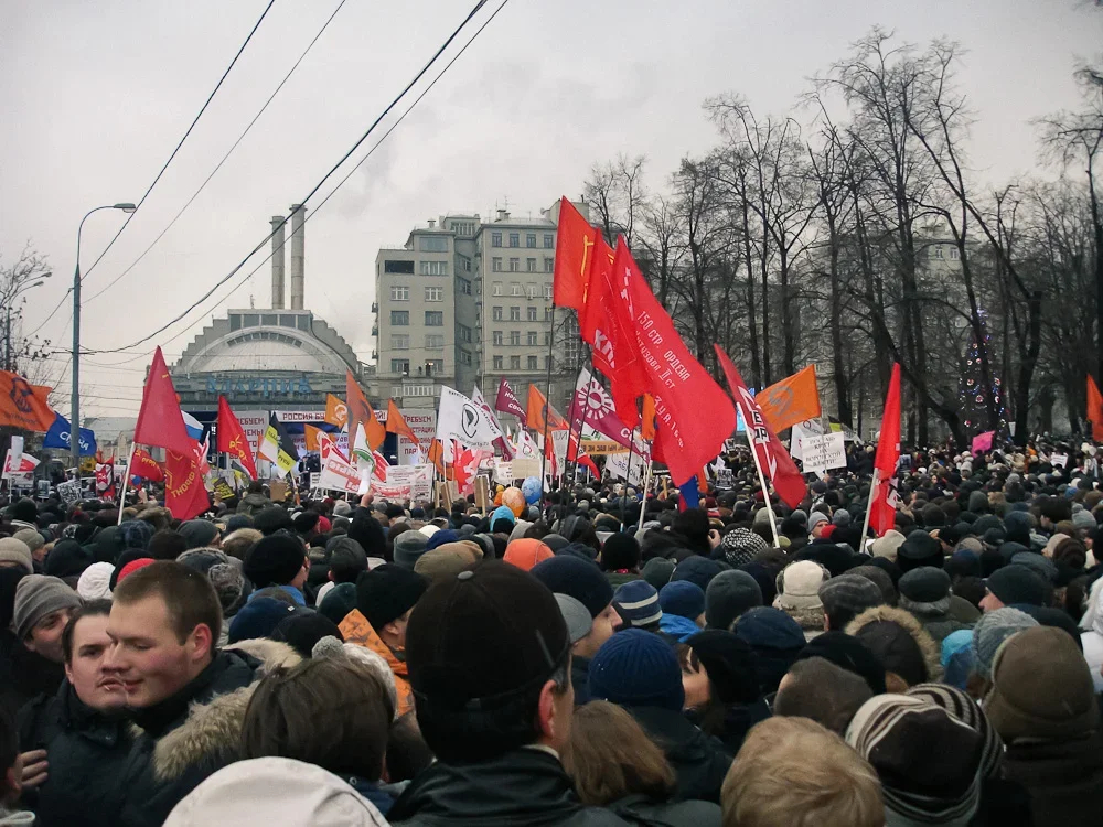 An opposition rally in Moscow’s Bolotnaya Square. Photo: <a href="https://commons.wikimedia.org/w/index.php?curid=17638146" rel="noopener noreferrer" title="https://commons.wikimedia.org/w/index.php?curid=17638146">Wikimedia Commons</a>, CC BY-SA 3.0