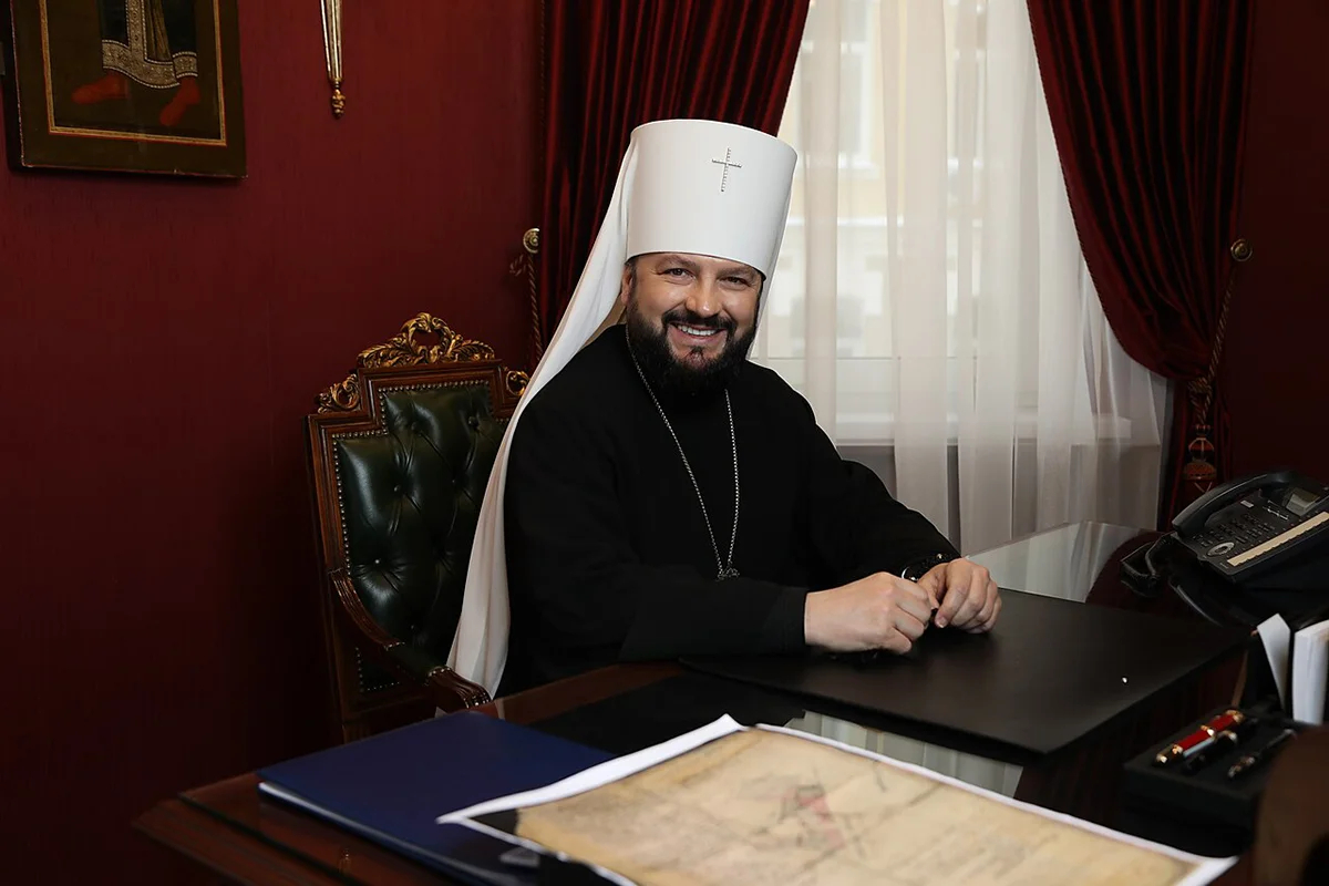 Митрополит Леонид (Горбачёв), 21 января 2022 года. Фото: <a data-sk="tooltip_parent" data-stringify-link="https://commons.wikimedia.org/w/index.php?title=User:Annushkavladimirovna&amp;action=edit&amp;redlink=1" href="https://commons.wikimedia.org/w/index.php?title=User:Annushkavladimirovna&amp;action=edit&amp;redlink=1" rel="noopener noreferrer" target="_blank">Annushkavladimirovna</a> / Wikimedia