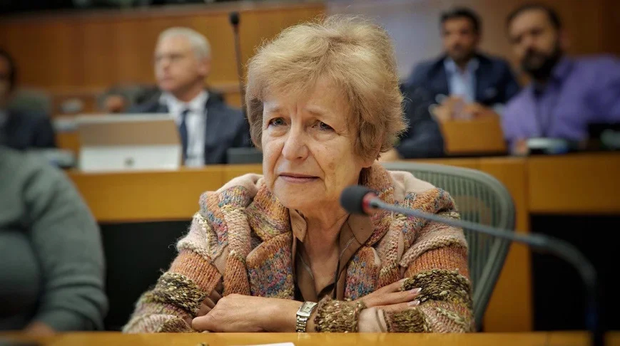 Tatjana Ždanoka. Photo: <a href="https://www.facebook.com/miroslav.mitrofanov">Facebook</a>
