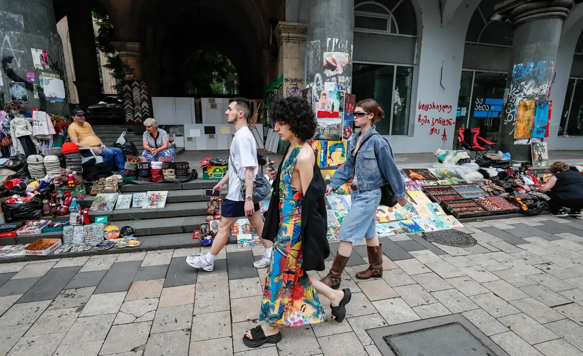 Tbilisi, 20 June 2023. Photo: EPA-EFE / YURI KOCHETKOV