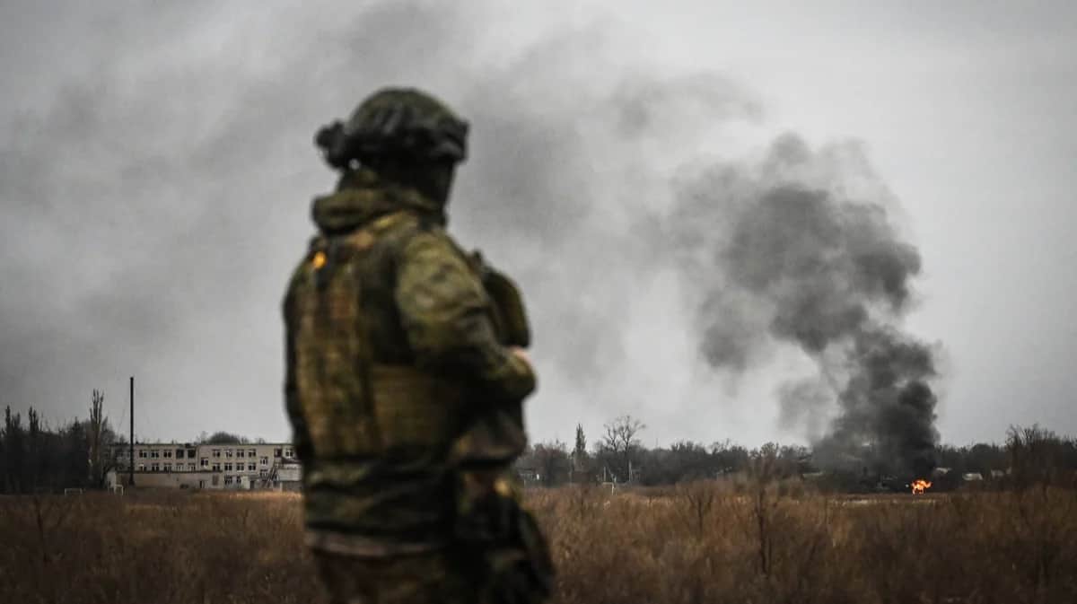 Российский военнослужащий на линии фронта в Донецкой области Украины, 13 ноября 2024 года. Фото: Станислав Красильников / Спутник / Imago Images / Scanpix / LETA
