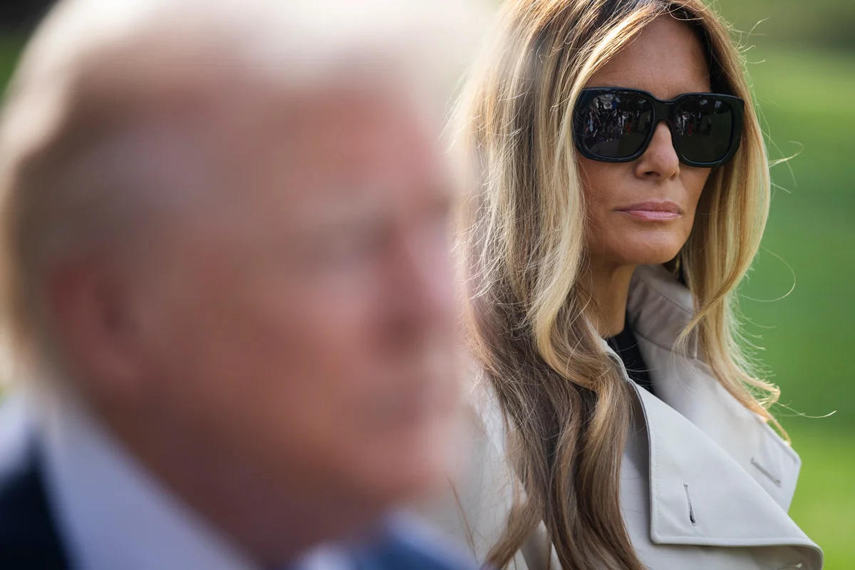 Первая леди Мелания Трамп, Вашингтон, округ Колумбия, США, 25 апреля 2025 года. Фото: Jim Lo Scalzo / EPA