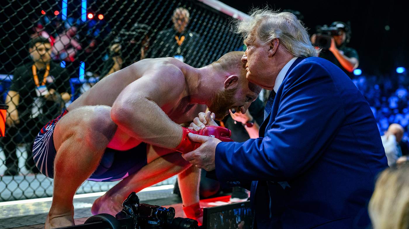 Дональд Трамп на UFC Freedom 250 14 июня 2026 года. Фото: Daniel Torok / Flickr / Official White House