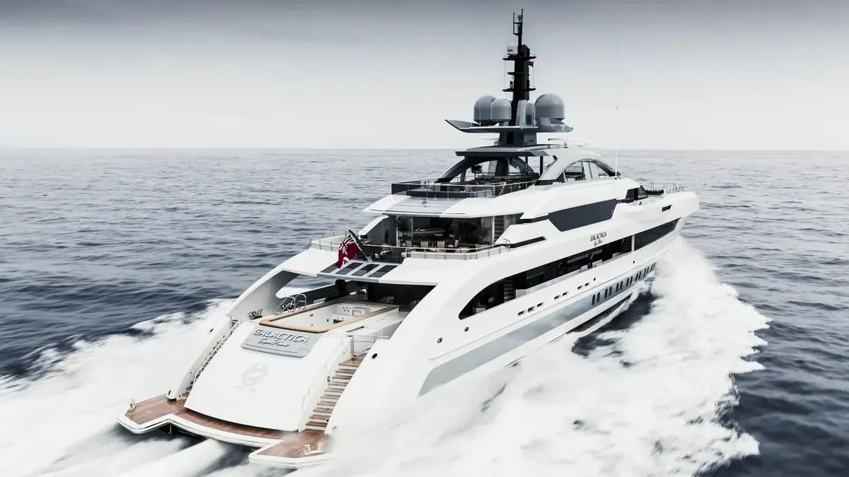 Galactica Super Nova. Photo: heesenyachts.com