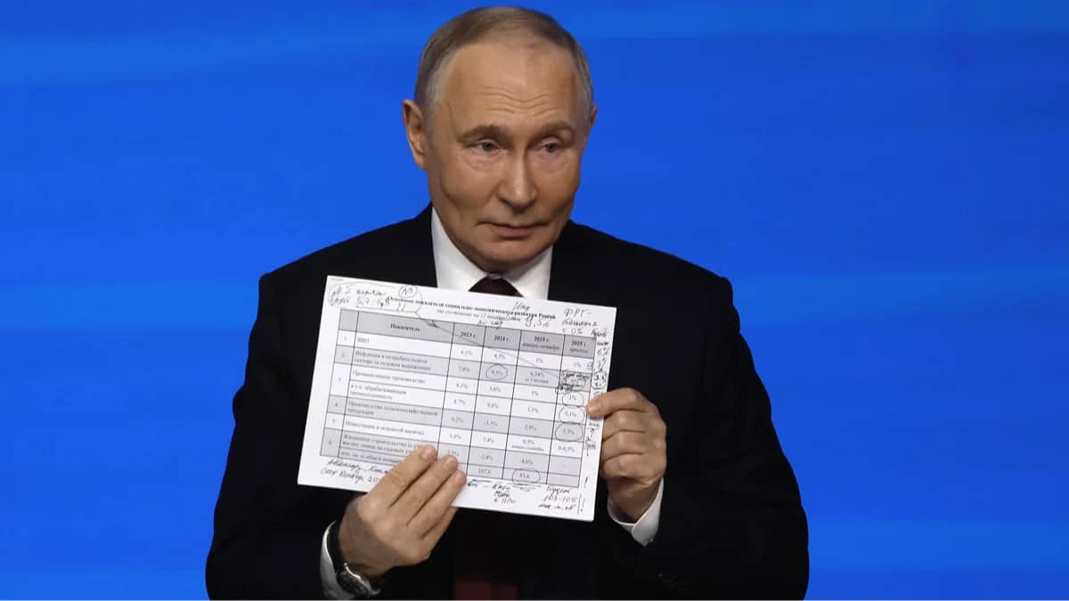 Владимир Путин. Фото: Сергей Ильницкий / EPA