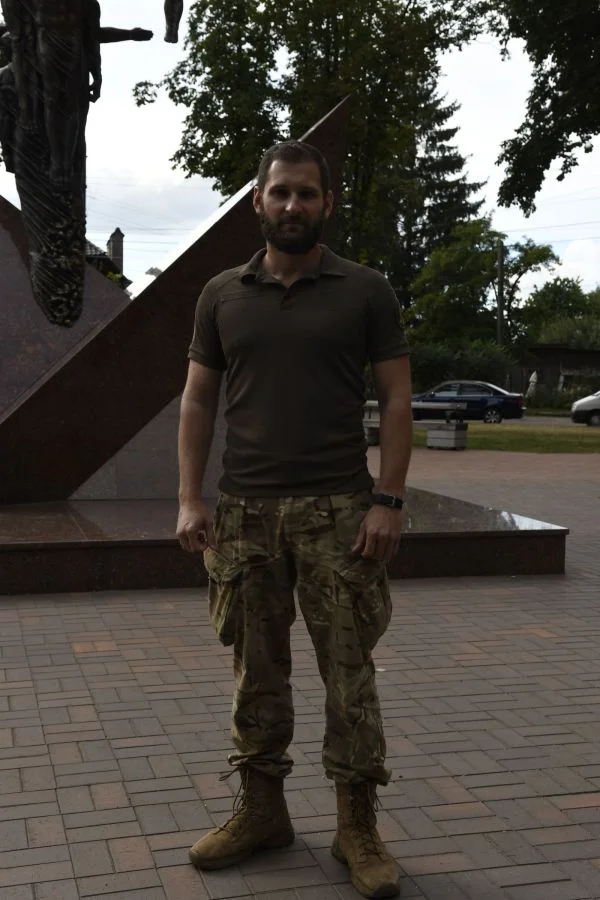 Ihor Ganenko, war hero and former political prisoner. Photo: Jens Alstrup