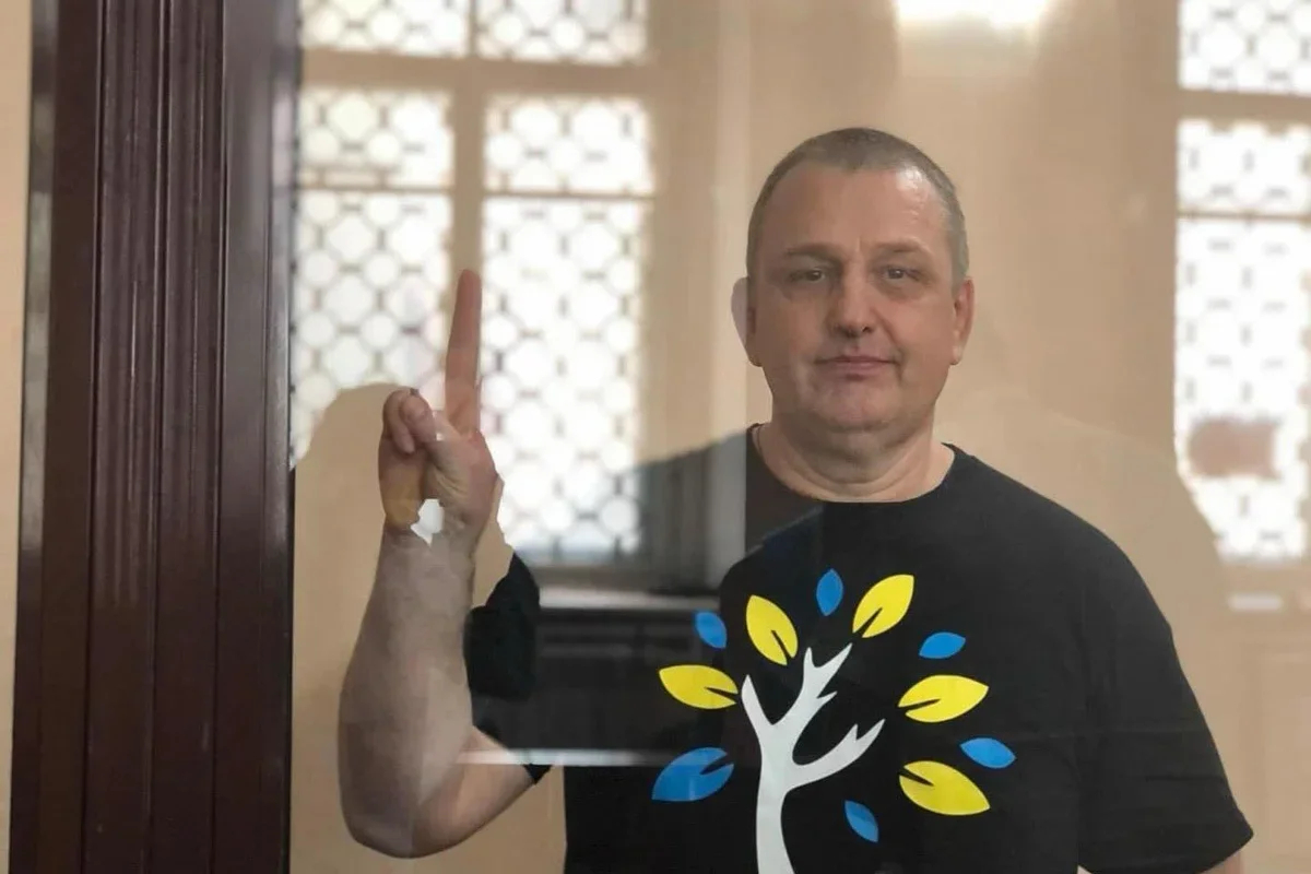 Vladyslav Yesypenko. Photo: <a href="https://www.instagram.com/crimean_solidarity/p/C4dEbJ0tf0E/">“Crimean Solidarity”</a> / Instagram
