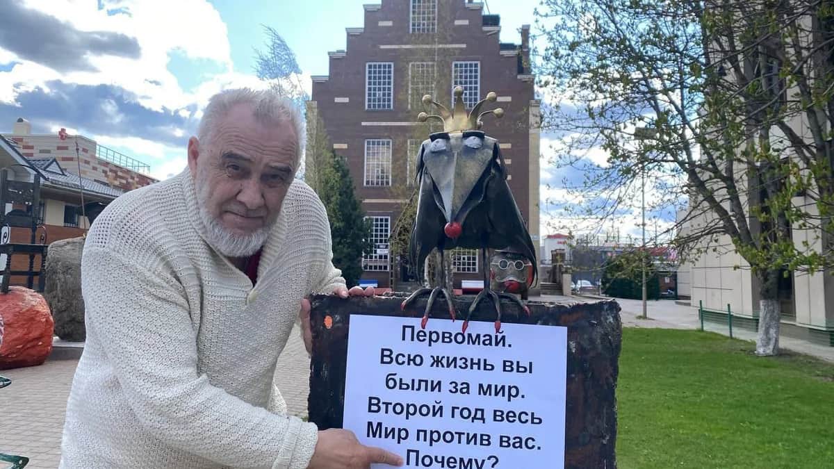 Ворона Александра Правдина. Фото из личного архива героя