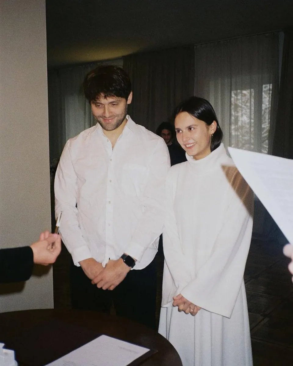 Ilya Krasilshchik with his wife Sonya Arshinova. Photo from <a href="https://www.facebook.com/tintorero">Facebook</a>