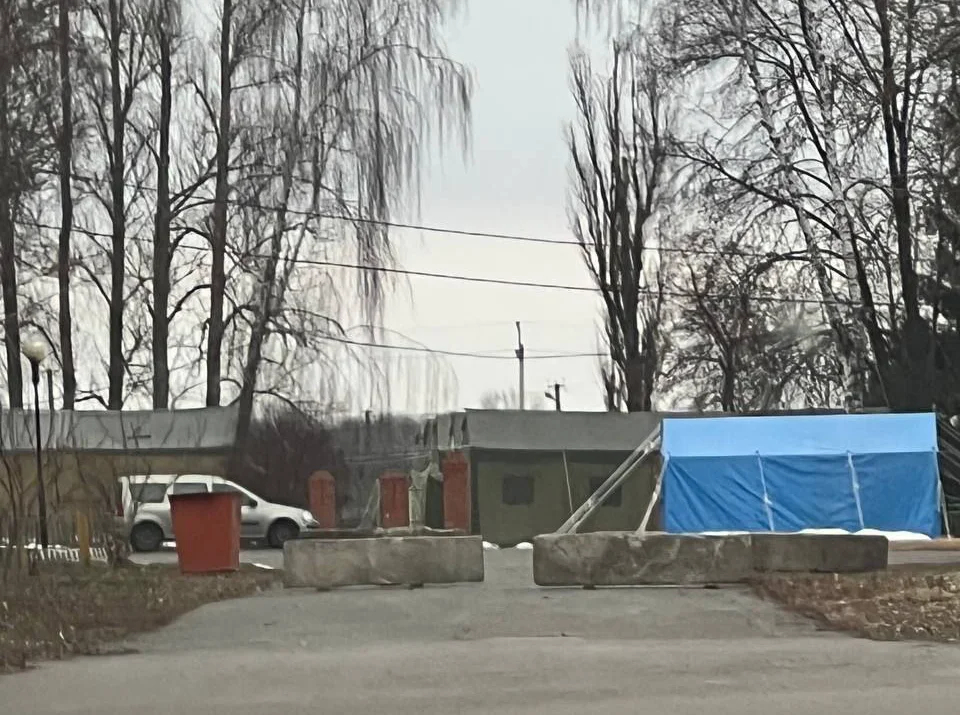 Позиции российских военных в Белгородской области. Фото предоставлено героем материала.