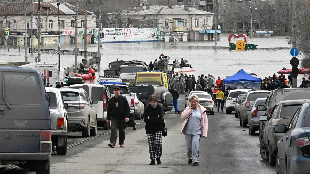 Orsk, 9 April 2024. Photo: Anatoly Zhdanov / Kommersant / Sipa USA / Vida Press