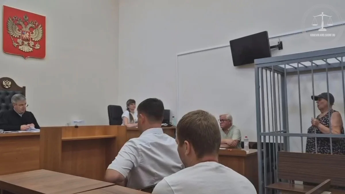 Этери Цвижба на заседании суда, Сочи, 7 августа 2025 года. Фото: <a data-sk="tooltip_parent" data-stringify-link="https://t.me/opskuban/1271" href="https://t.me/opskuban/1271" rel="noopener noreferrer" target="_blank">объединенная пресс-служба судов Краснодарского края</a>