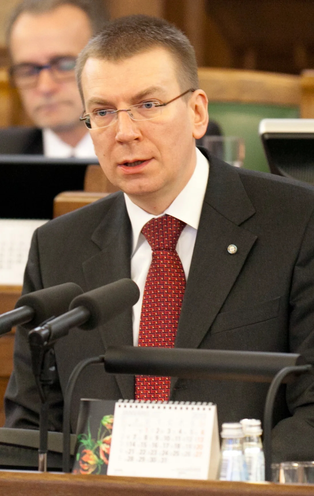 Эдгар Ринкевич. Фото: Wikimedia Commons , Saeima. 24.janvāra Saeimas sēde, CC BY-SA 2.0,