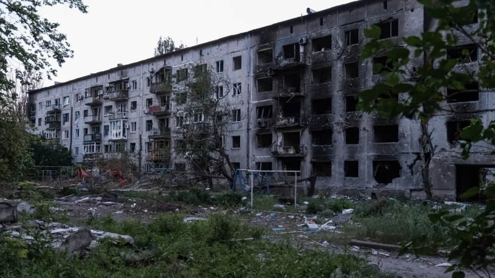 A street in Myrnohrad, Donetsk region, Ukraine, 11 June 2025. Photo: EPA / Maria Senovilla